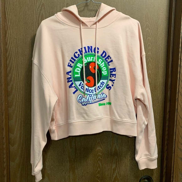 Lana Del Rey Cropped Hoodie - Picture 2 of 4